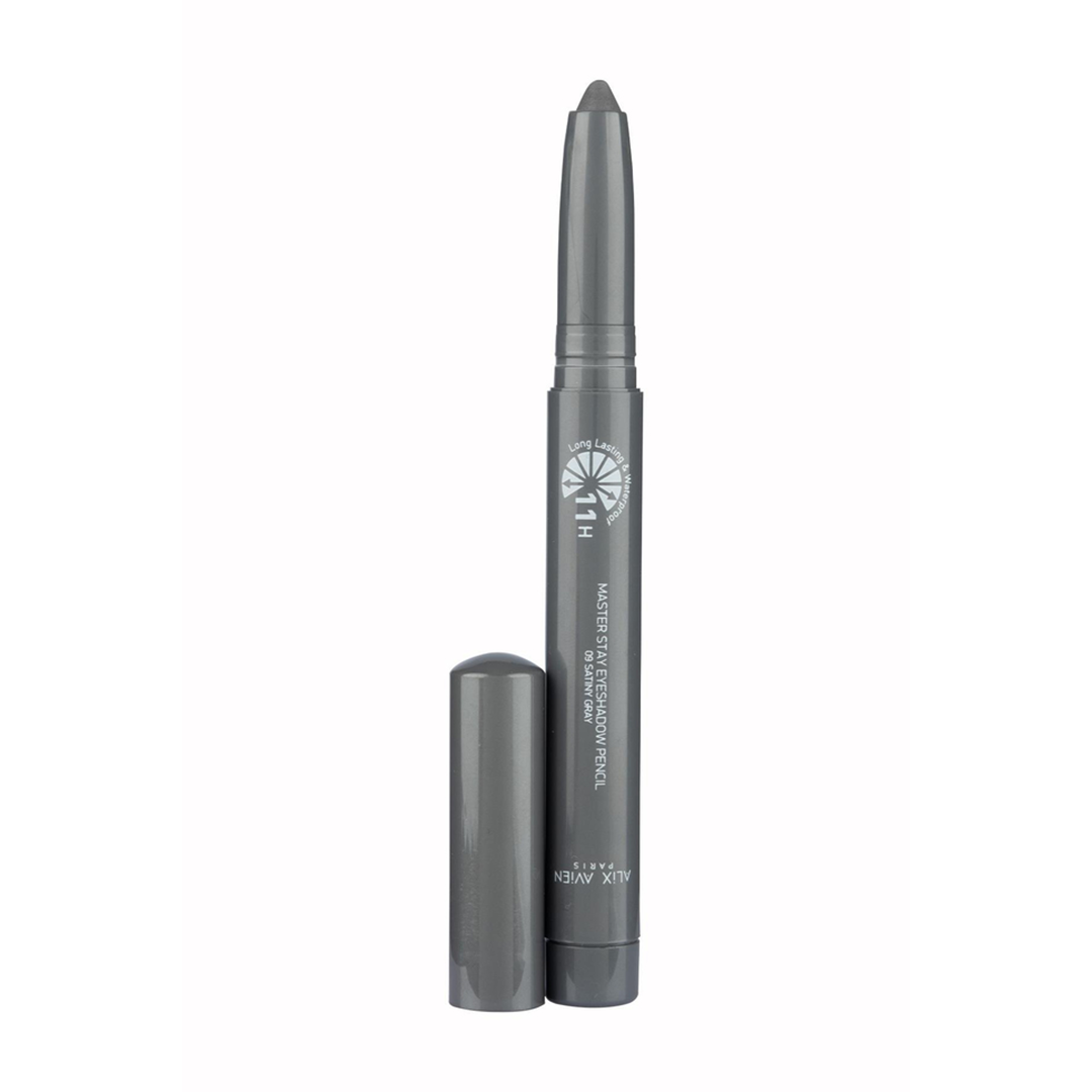 MASTER STAY EYESHADOW PENCIL 09 SATINY GRAY - Image 2