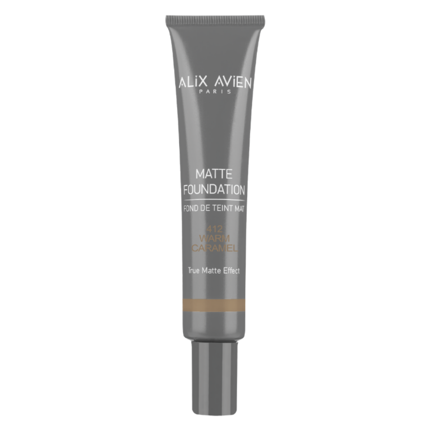 MATTE FOUNDATION MF412 WARM CARAMEL